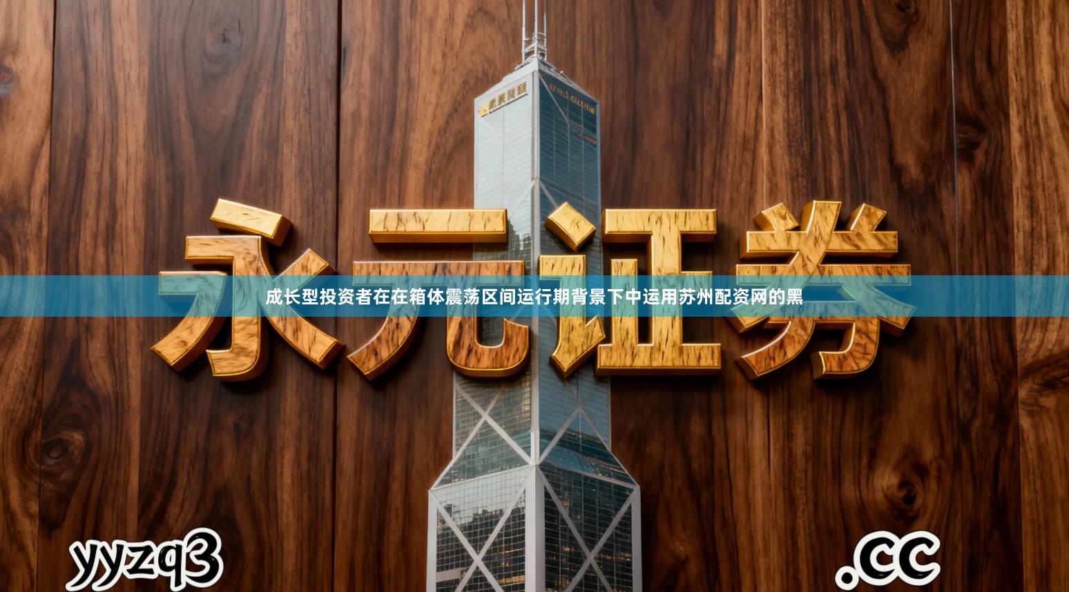 成长型投资者在在箱体震荡区间运行期背景下中运用苏州配资网的黑